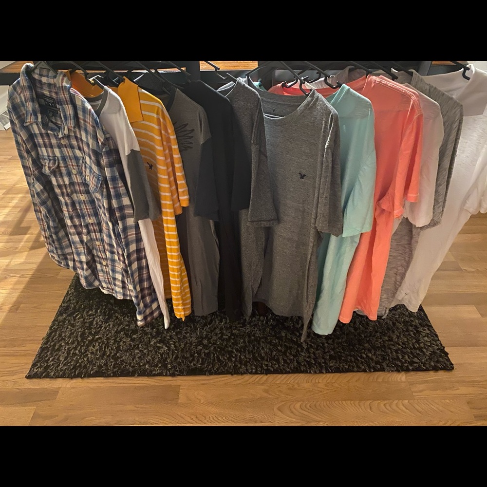 💸SOLD💸  American Eagle Shirts Flannel Bundle